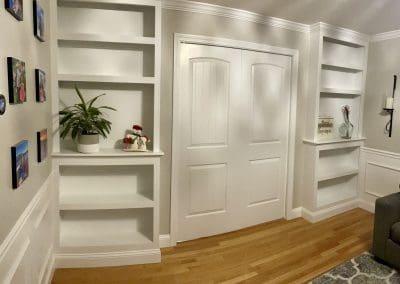 Shelving and Crown Molding