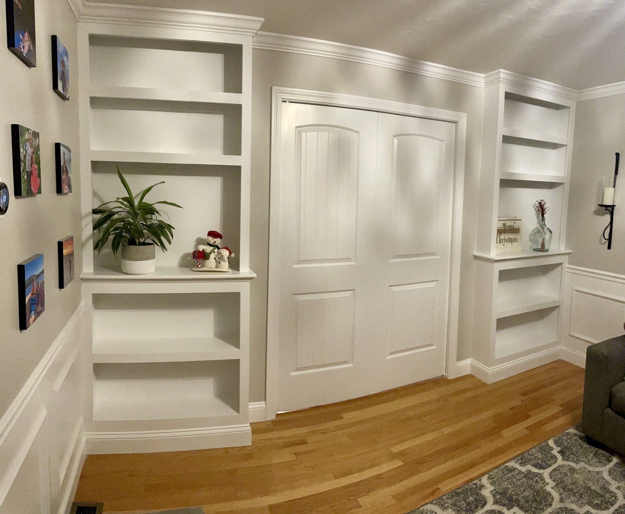 Shelving and Crown Molding - B. Lawrenson Contracting